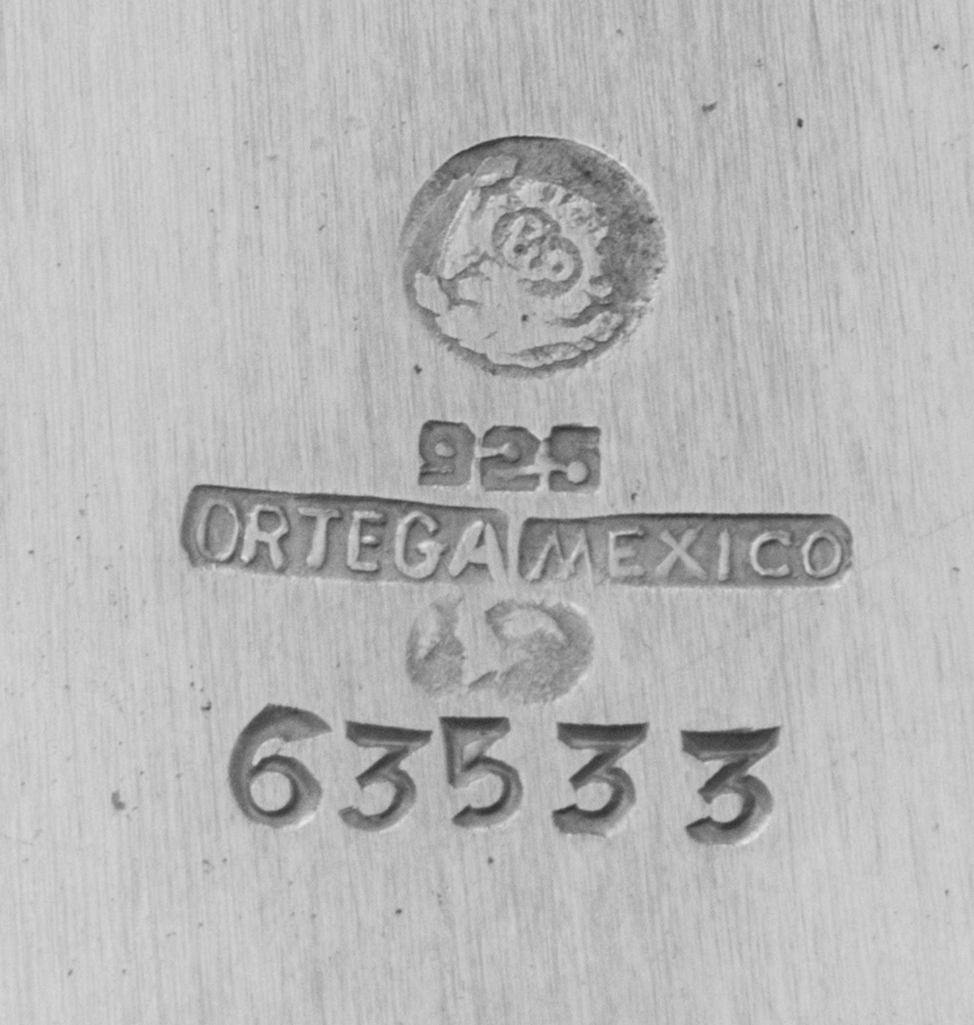 A Mexican Silver Tray