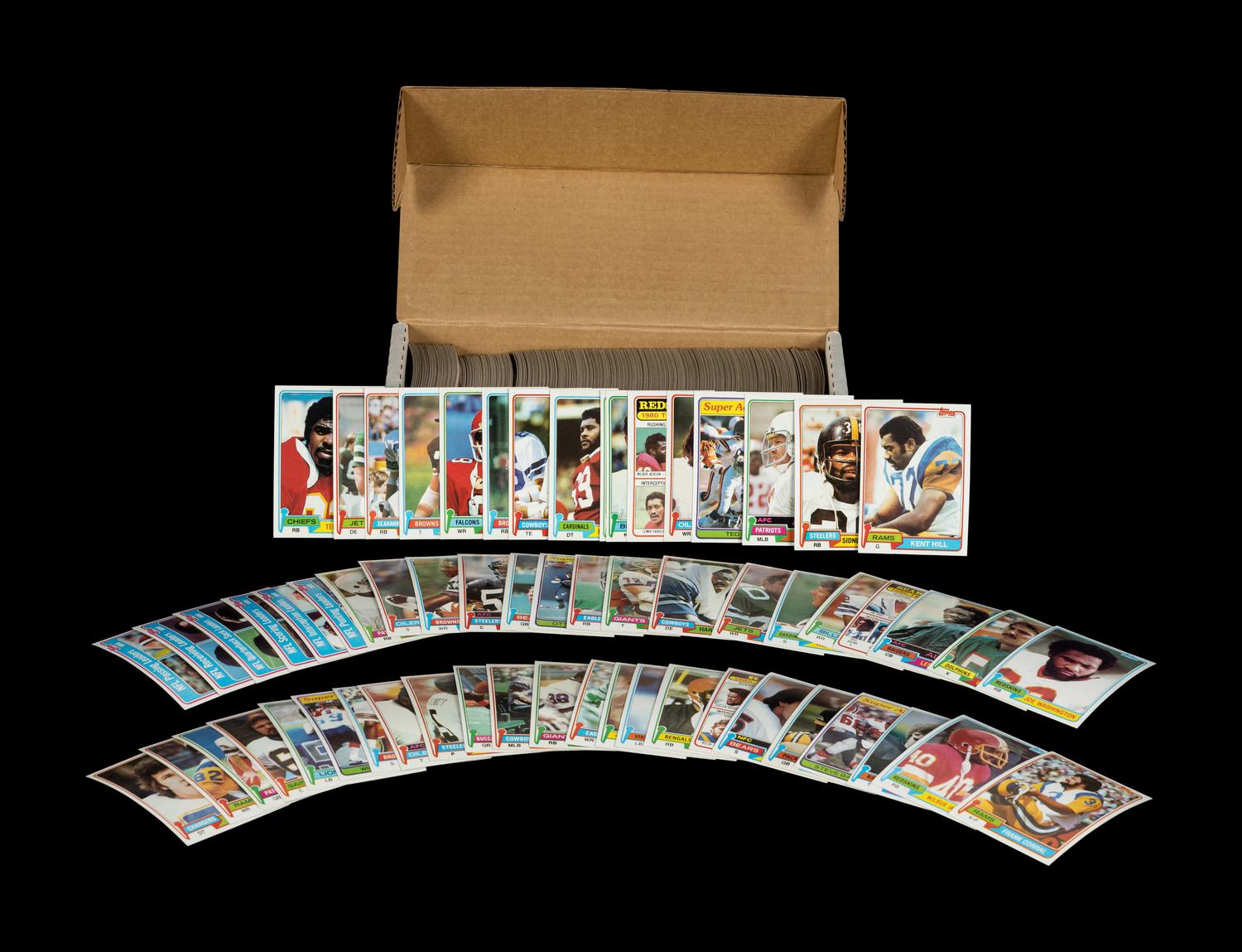 A Complete Set of 1981 Topps Football Cards Including Joe Montana Rookie Card No. 216 (SGC 6.5)
