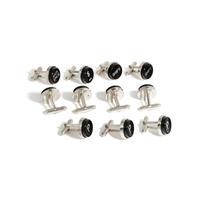 BARBARA BOSHA-NELSON, TYPEWRITER BUTTON CUFFLINKS