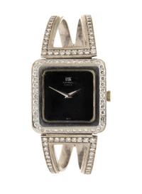 An 18 Karat White Gold and Diamond Wristwatch, P & R Weill, 43.30 dwts.