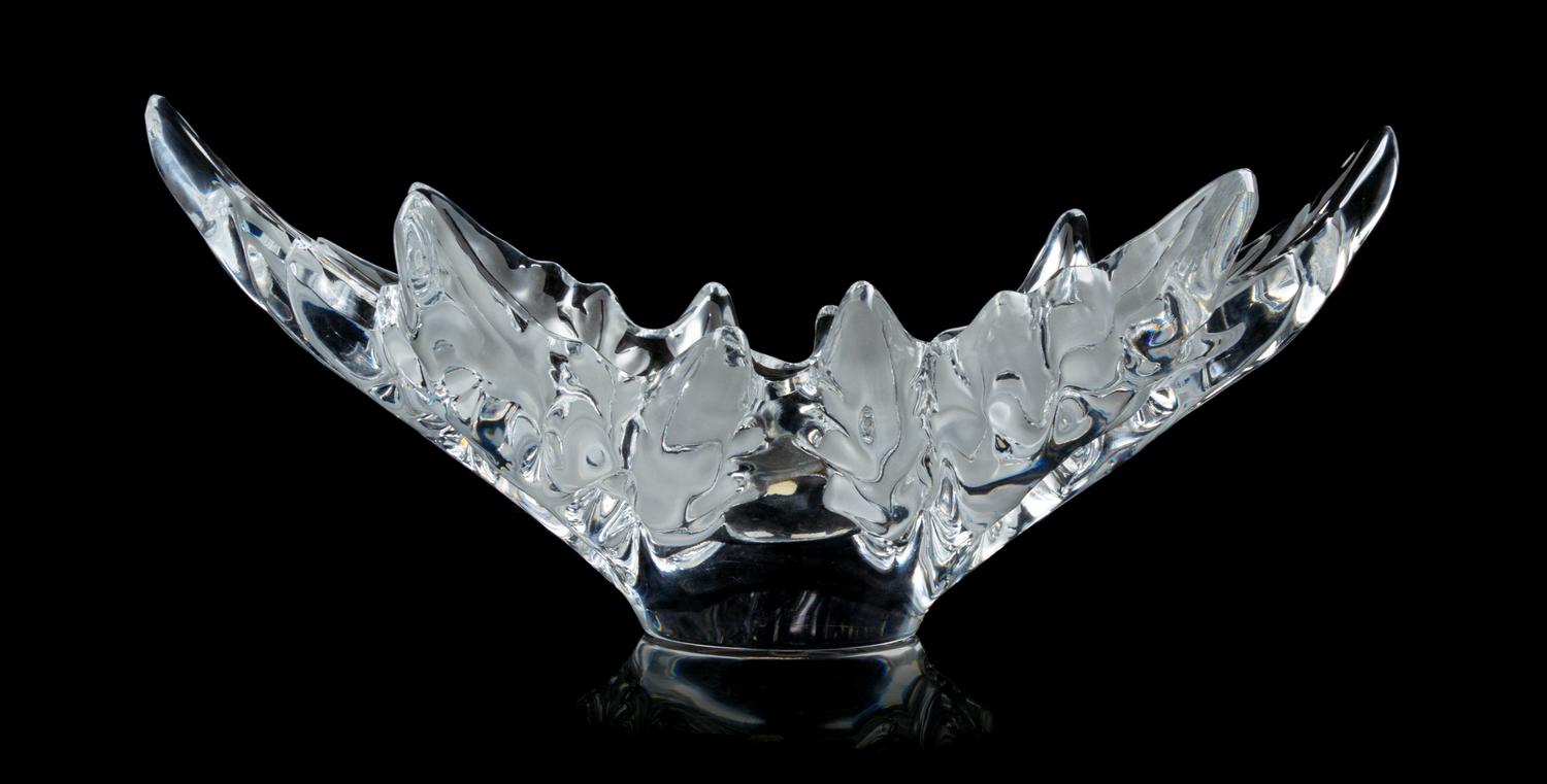 Lalique, France, 20th Century, Champs Elysees Bowl