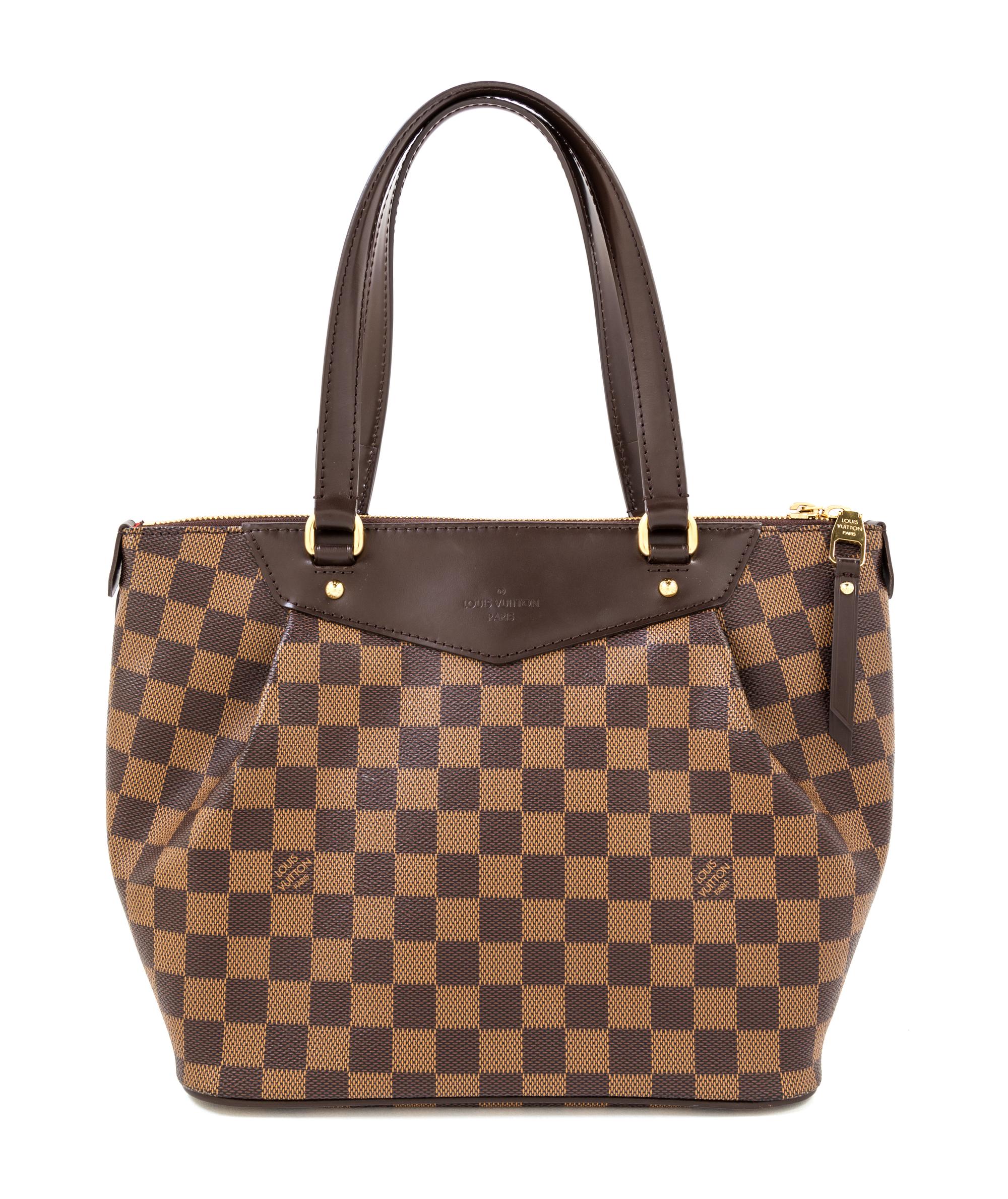 A Louis Vuitton Westminster Damier Ebene PM Handbag, 10" x 9" x 5.5".