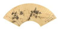 Anonymous, (POSSIBLY QING DYNASTY), Bamboo over Exotic Rocks