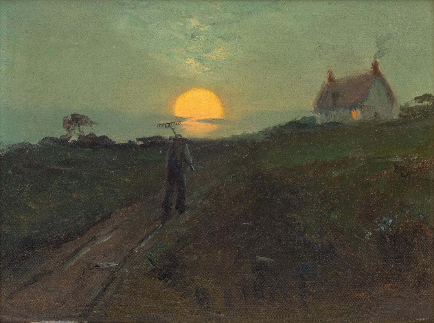 Worker in Moonlight