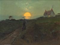 Worker in Moonlight