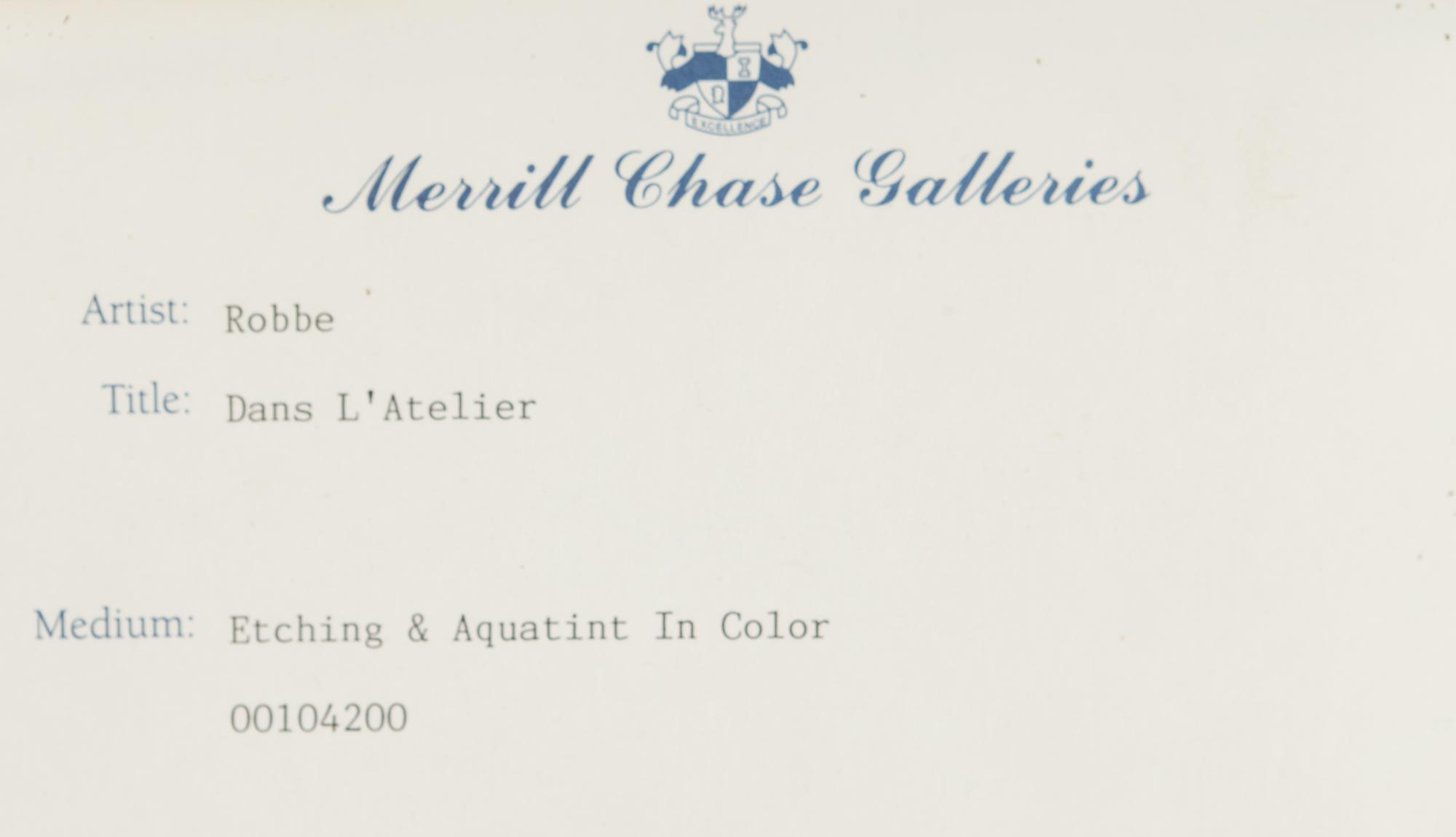 Dans l'atelier , c. 1907