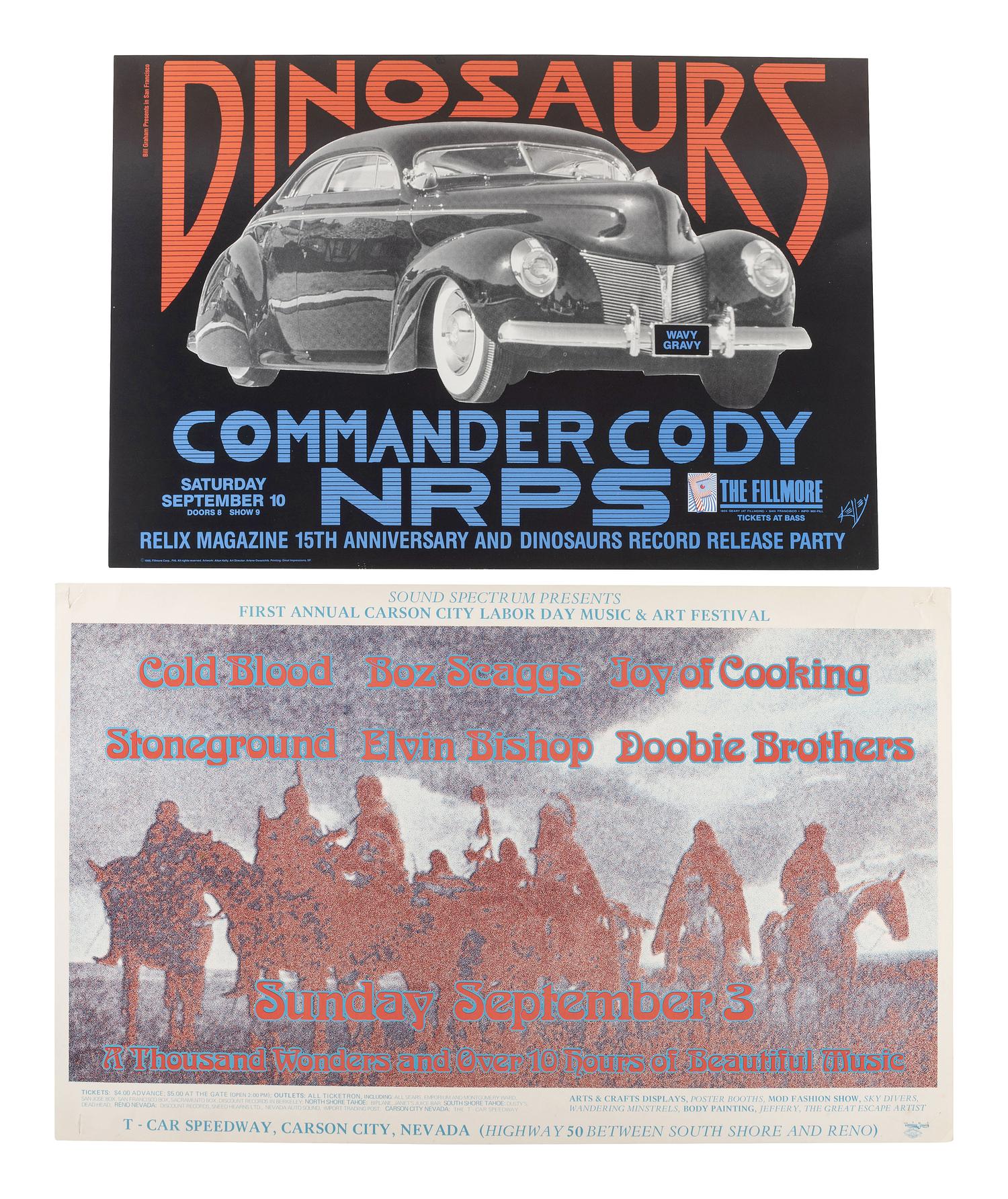 [MUSIC] -- [POSTERS]. IRONS, Greg, KELLEY, Alton, and TUTEN, Randy, artists.