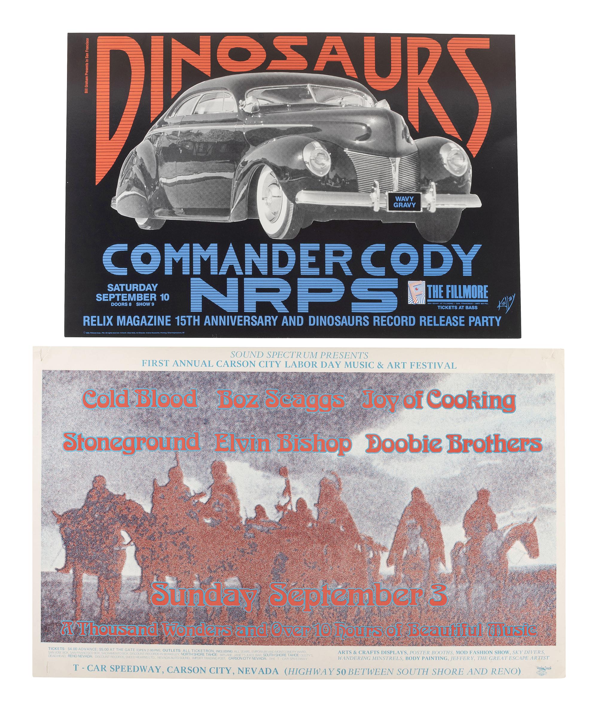 [MUSIC] -- [POSTERS]. IRONS, Greg, KELLEY, Alton, and TUTEN, Randy, artists.