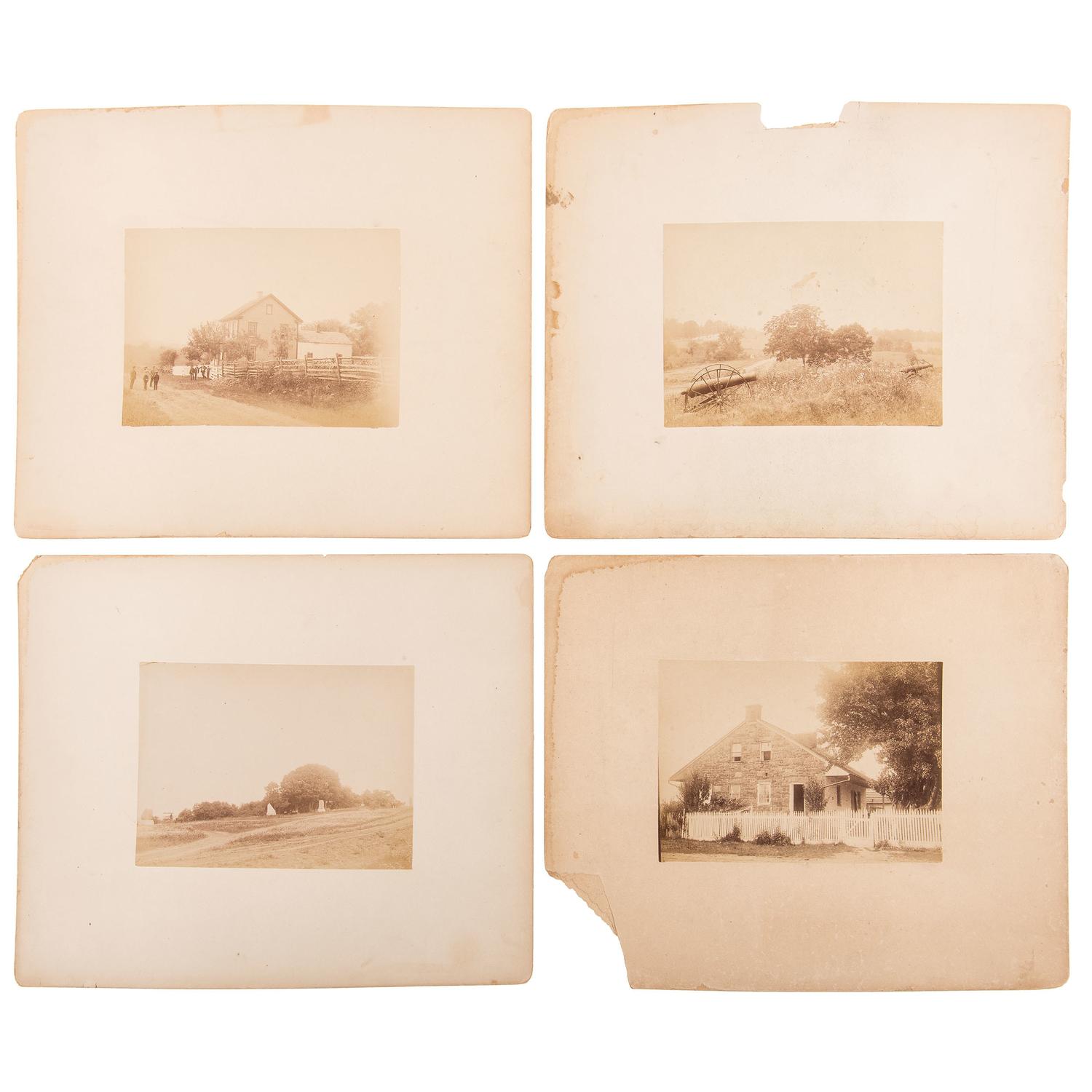 Gettysburg Reunion Photograph Collection Identified to Lieutenant George K. Collins, 149th New York Infantry, Twice WIA