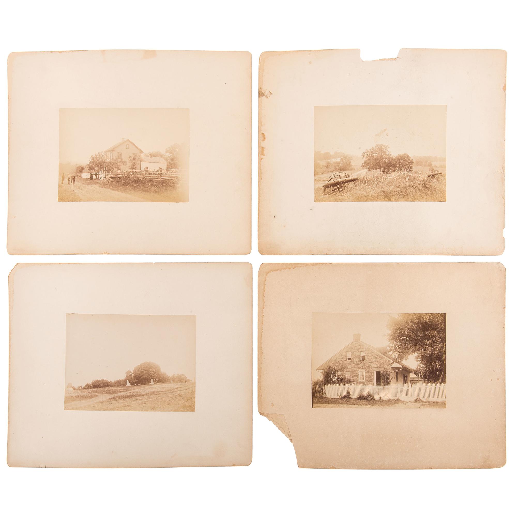 Gettysburg Reunion Photograph Collection Identified to Lieutenant George K. Collins, 149th New York Infantry, Twice WIA