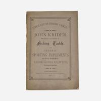 [Sporting] [Krider, John] Klapp, Milnor (editor) Krider's Sporting Anecdotes, Illustrative of the Habits of Certain Varieties of American Game