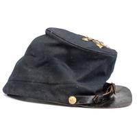 1st Ohio Light Artillery forage cap identified to Joseph Speddy, Battery G, WIA Pulaski, Tennessee.