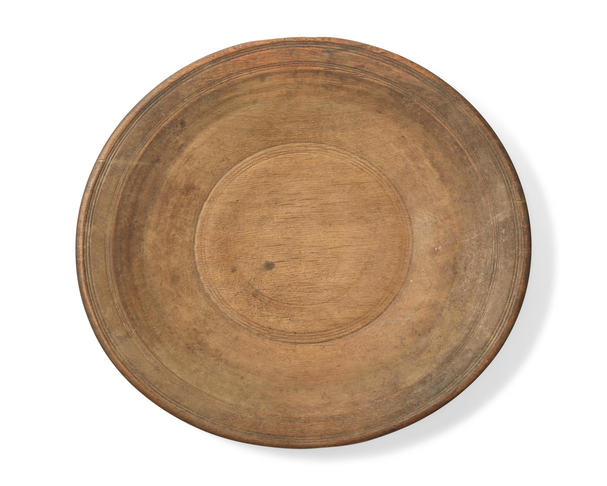 A Turned Wood Charger