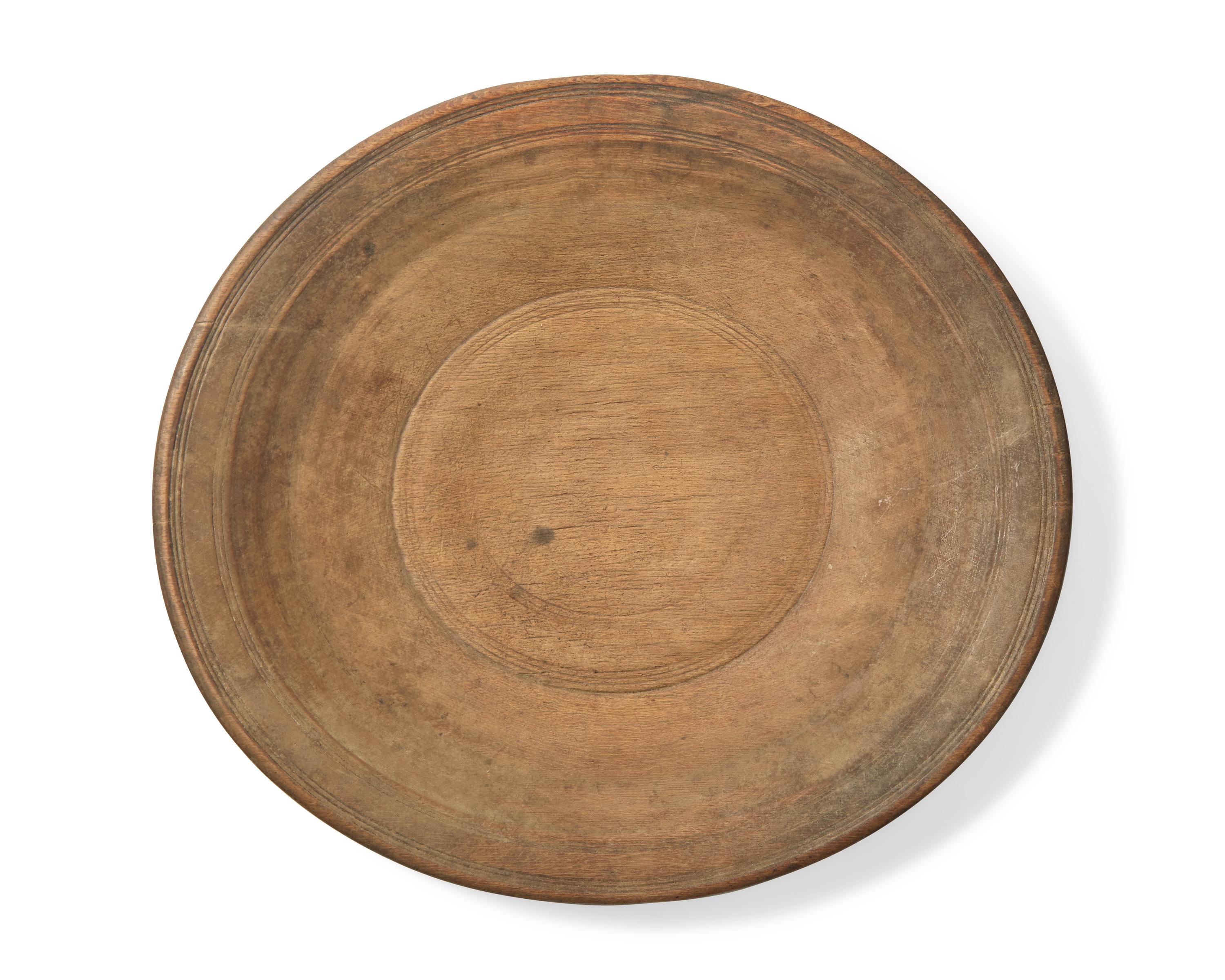 A Turned Wood Charger