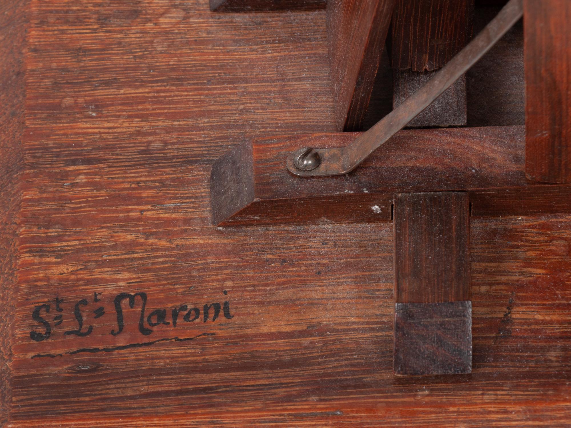 A Miniature Scale Model Guillotine