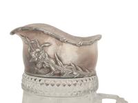 An American Silver Mounted Cut-Glass Pitcher