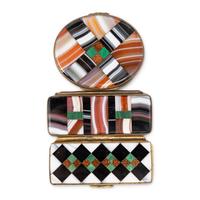 A Collection of Twenty-Two Stone Boxes