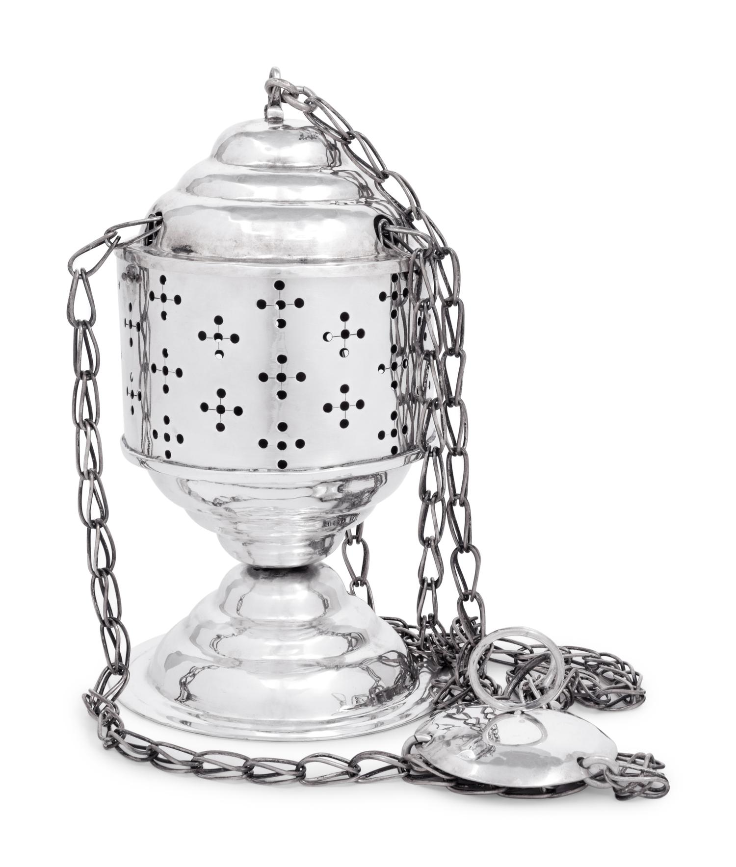 An American Southwestern Silver Thurible