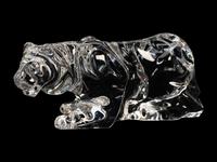(History) Baccarat crystal tiger.