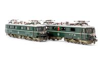 Two Fleischmann Polychrome HO-Gauge SBB/CFF: Crocodile Locomotives