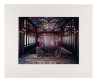 Evelyn Hofer (1922-2009) 260, Villa Stuck, Munich, 1984 ; and Maison Solvay Bruxelles, 1985