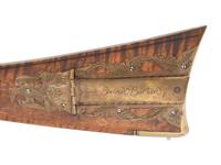 A Contemporary Fullstock Flintlock Rifle by Bivins & Burton