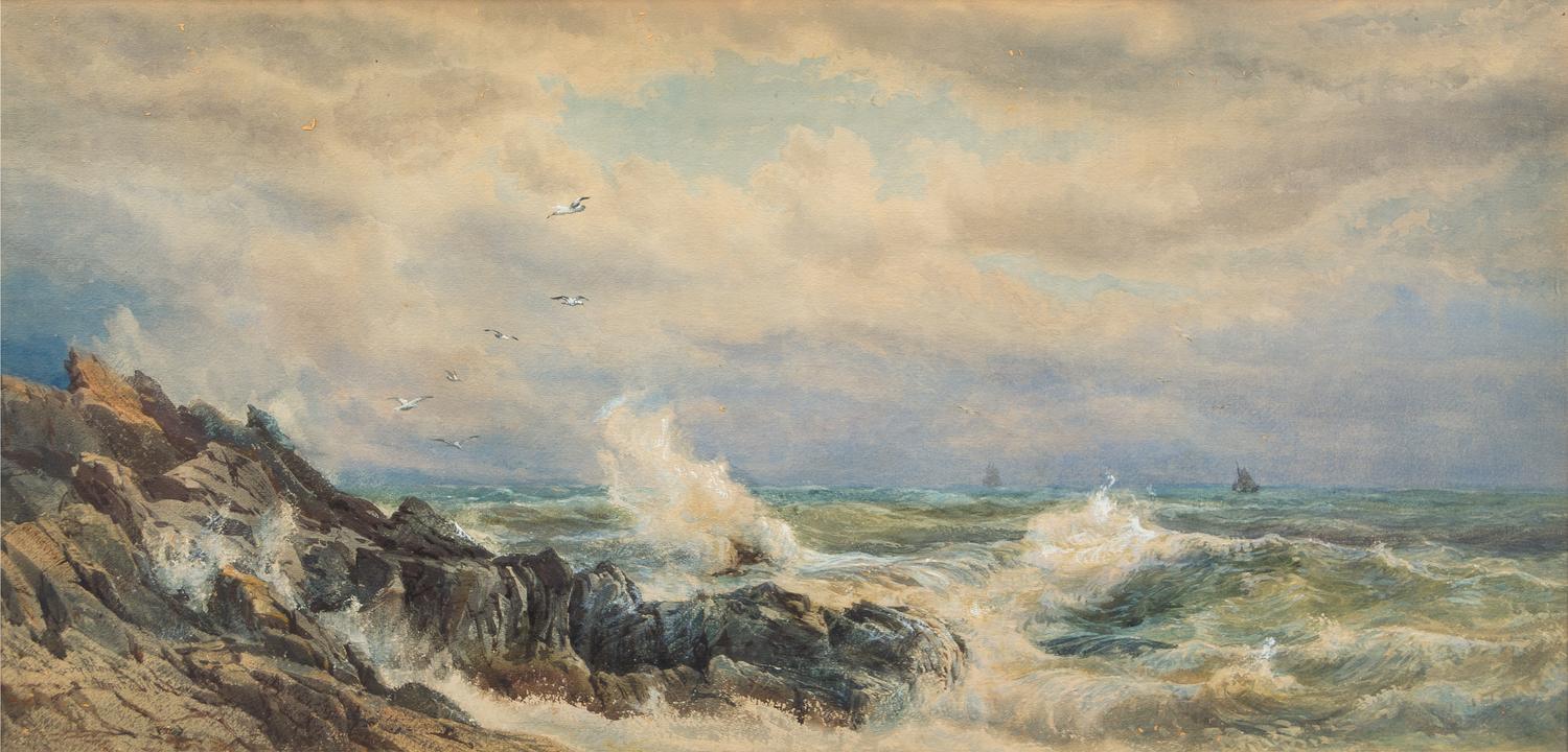 John Faulkner, (Irish, 1835-1894), After a Heavy Blow