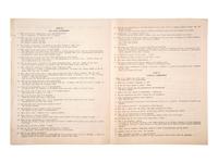 [AFRICAN AMERICANA]. "Questions and Answers For Citizenship Training Course Sponsored by Savannah Branch NAACP." [Savannah, GA], n.d. [ca ?].