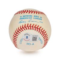 A Ted Williams Single Signed Autograph Baseball (Beckett Authentication Services Letter),