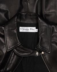 Christian Dior Lambskin Leather Trench Coat