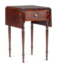 A Painted Pine One-Drawer Stand