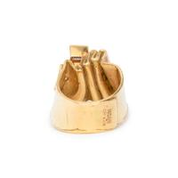 MISANI, YELLOW GOLD AND MULTIGEM RING