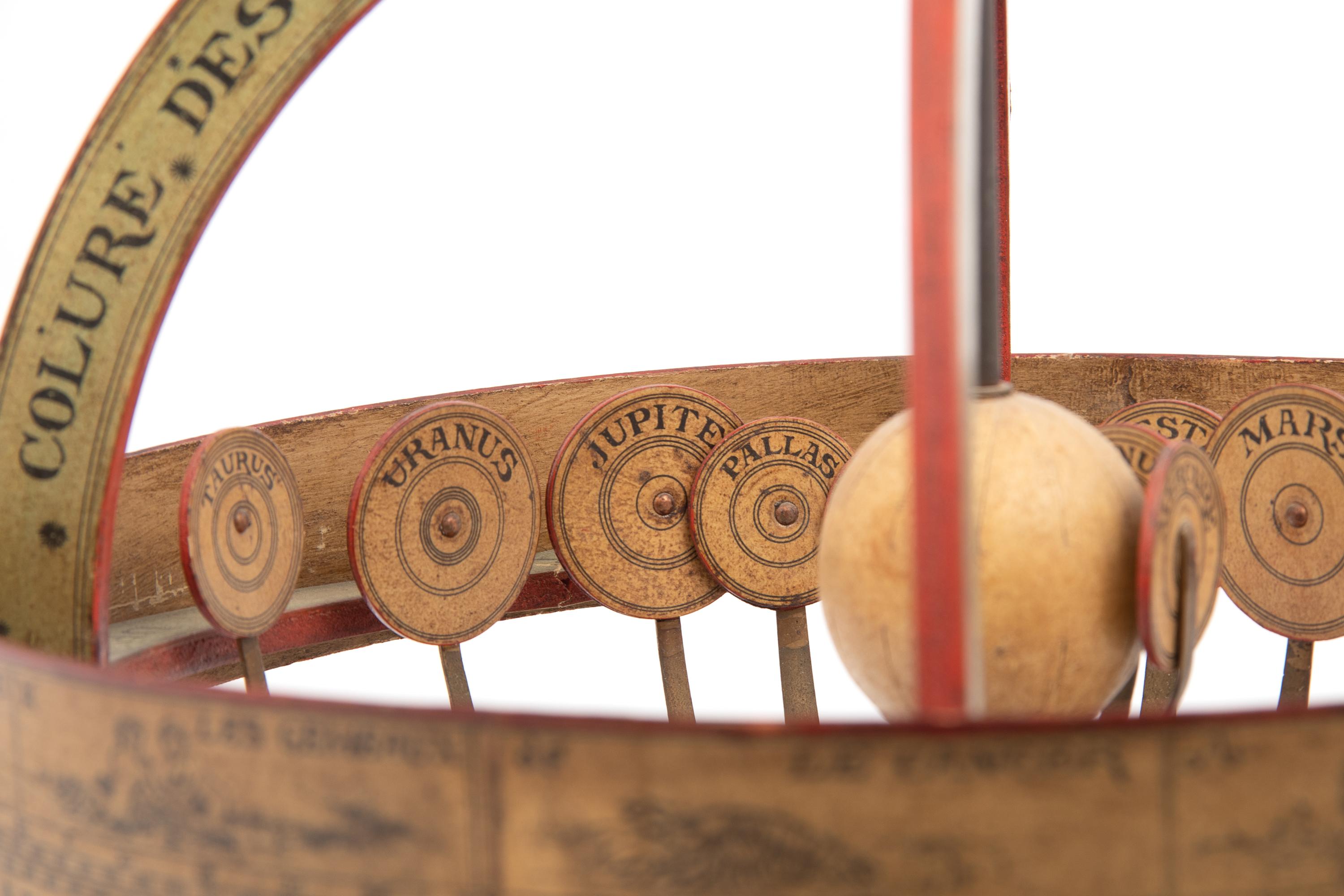 A French Copernican Armillary Sphere with Internal Orrery
