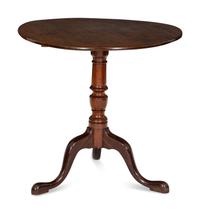 A George III Mahogany Tilt-Top Table