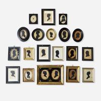A collection of twenty silhouettes; Various artists, first-half 19th century
