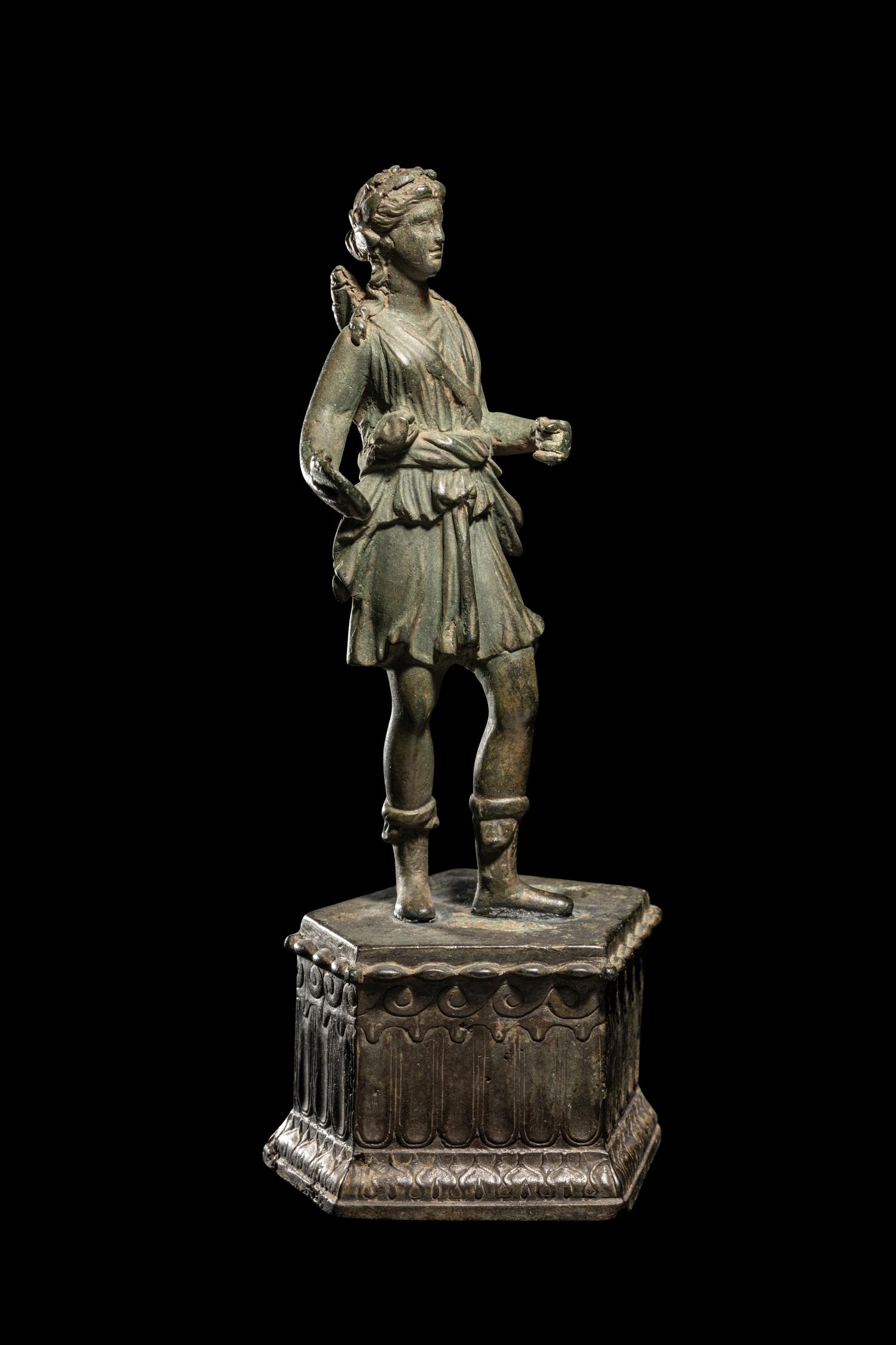 A Roman Bronze Diana