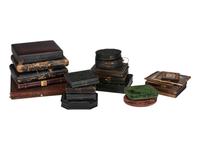 [EARLY PHOTOGRAPHY]. A large assortment of frames, cases, and sundry other accoutrements.