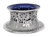 An Edwardian Britannia Silver Dish Ring
