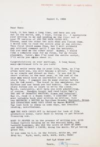 BRADBURY, RAY. An archive of typed letters signed. With an illustrated cover.