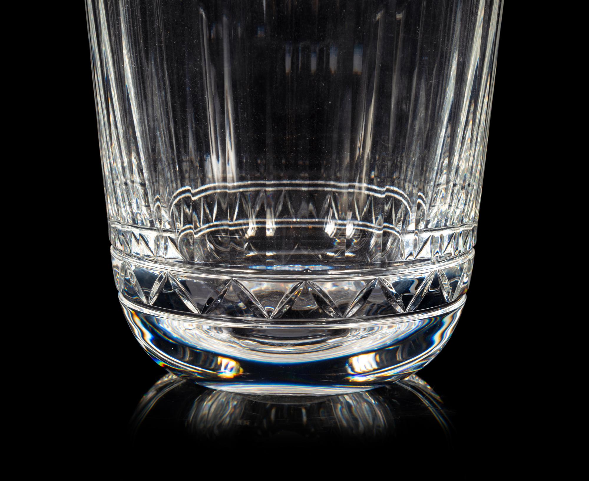 An Hermès Iskender Cut Glass Ice Bucket