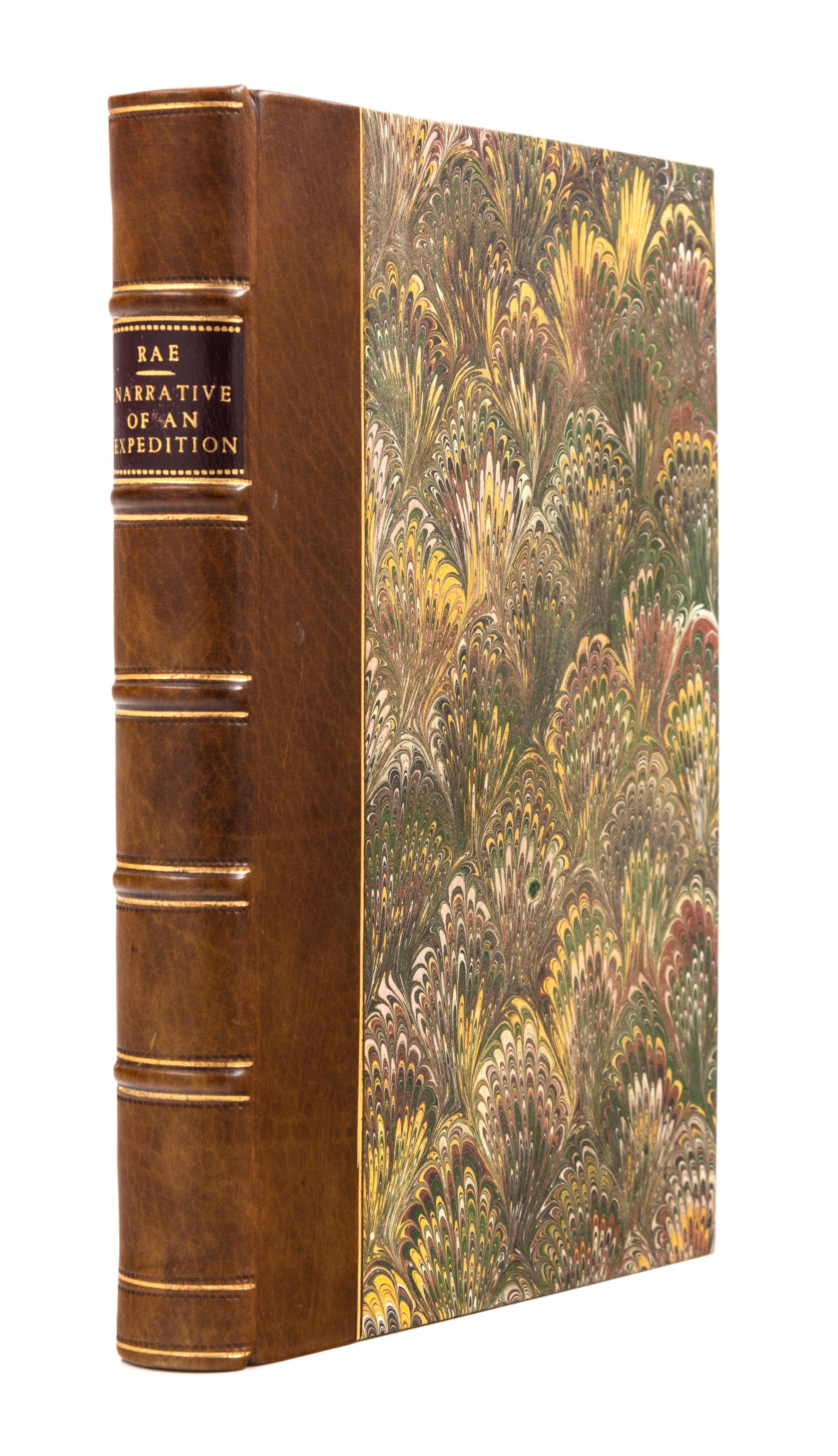 RAE, John (1813-1893). Narrative of an Expedition to the Shores of The Arctic Sea in 1846 and 1847. London: T. & W. Boone, 1850.