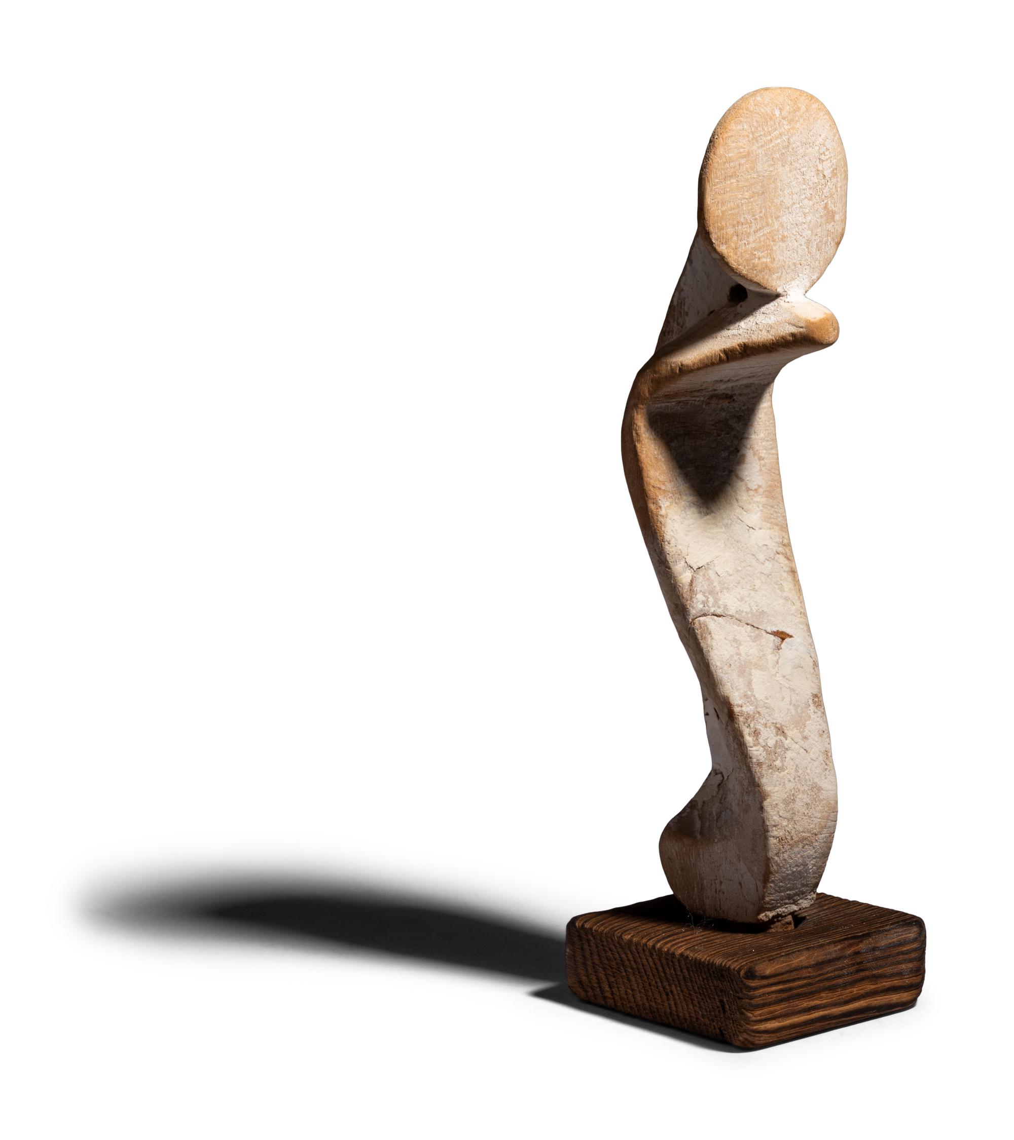 An Egyptian Wood Uraeus