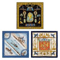 Three Hermès Scarves