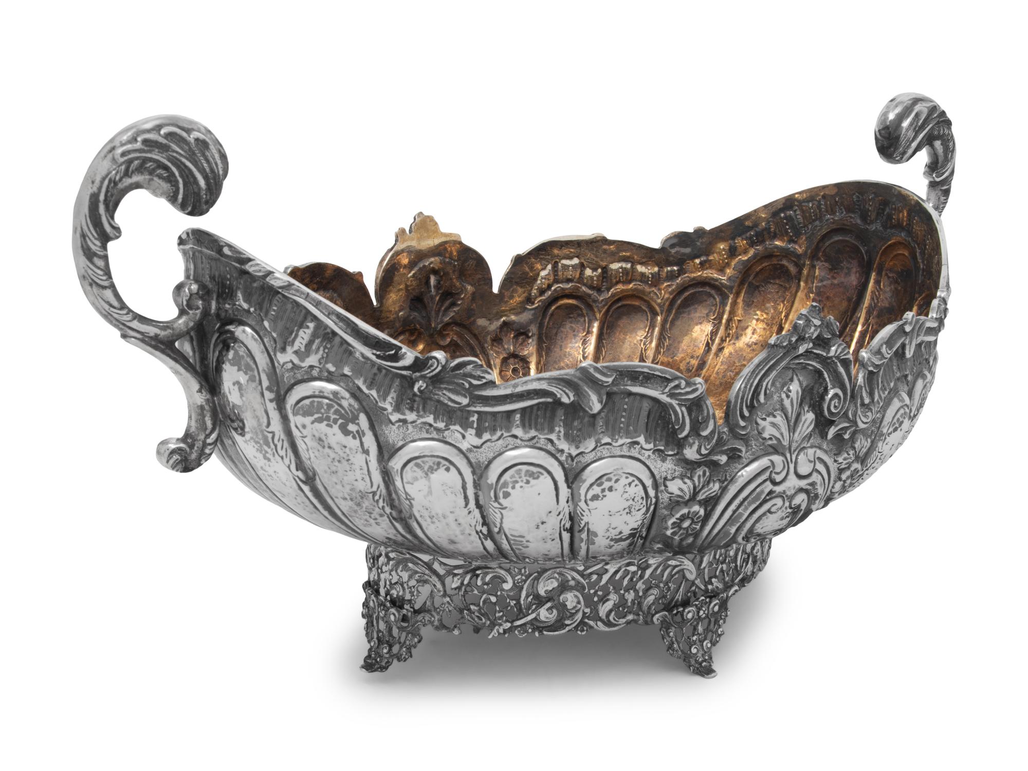 A Continental Silver Centerpiece Bowl