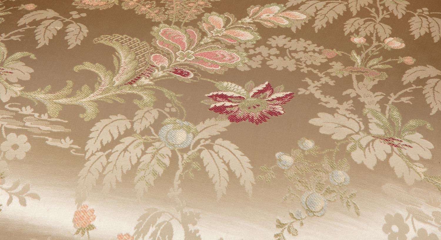 A Louis XV Style Painted Cane Back Tete-a-Tete