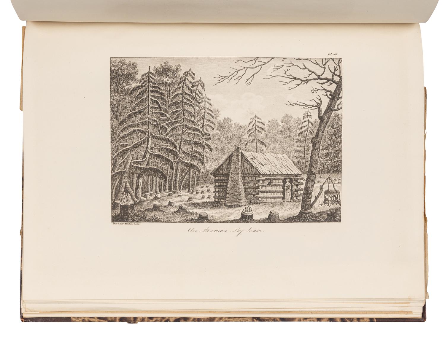 COLLOT, Georges Henri Victor (1750-1805). A Journey in North America, Containing a Survey of the Countries watered by the Mississippi, Ohio, Missouri, and other Affluing Rivers ... Florence: O. Lange, 1924-1926.