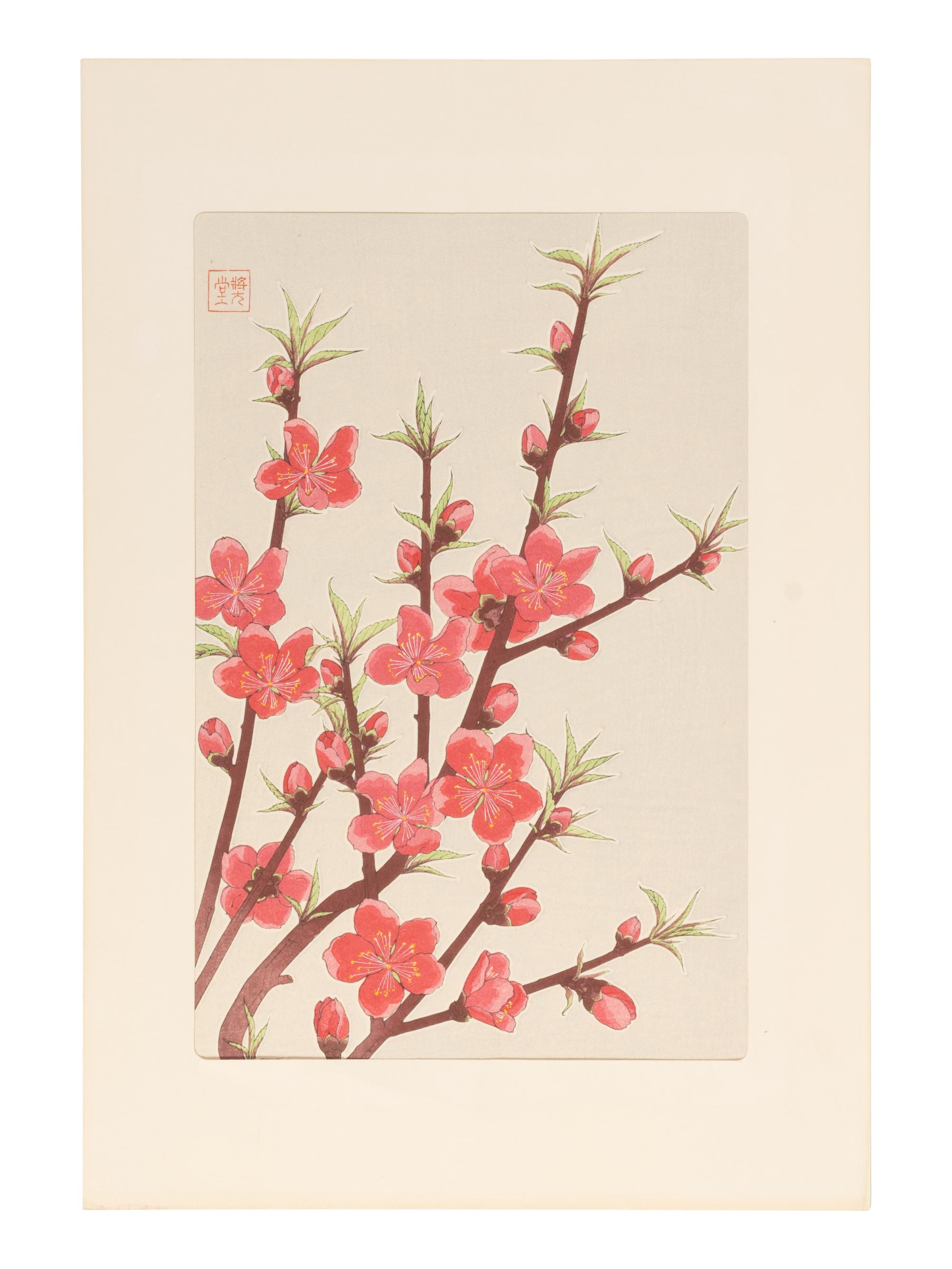 Five Japanese Woodblock Prints