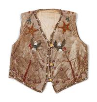 Shoshone Beaded Vest, with Eagles