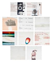 Opal Gospel (complete set of ten screenprints in colors on movable acrylic panels with the original Lucite base and screenprinted stainless steel cover), 1971