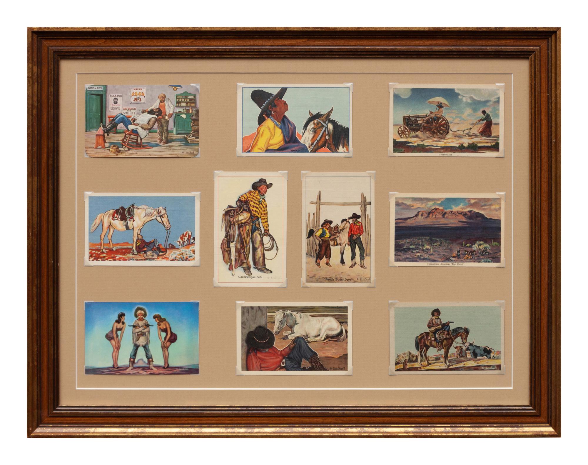 Three Pieces of Western Advertising Memorabilia